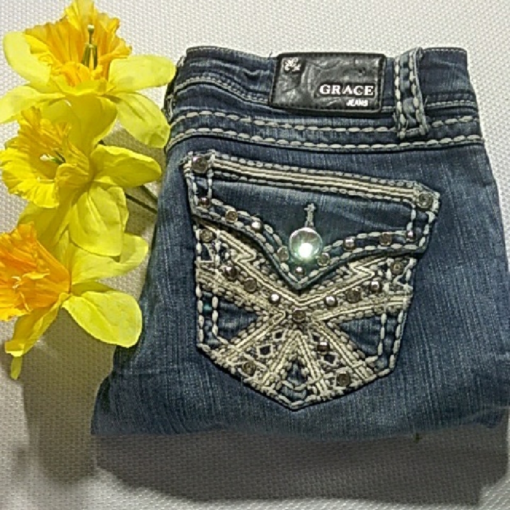 Grace Women's Blue Jeans size 28